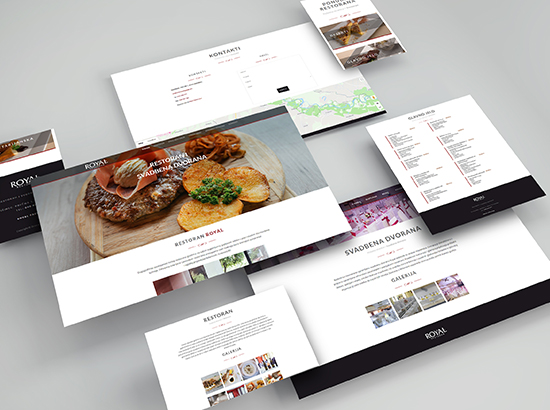 Restoran Royal - Izrada web stranice