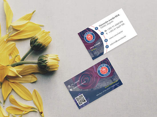 Van Vliet Zagreb - Logo redizajn i promotivni materijali