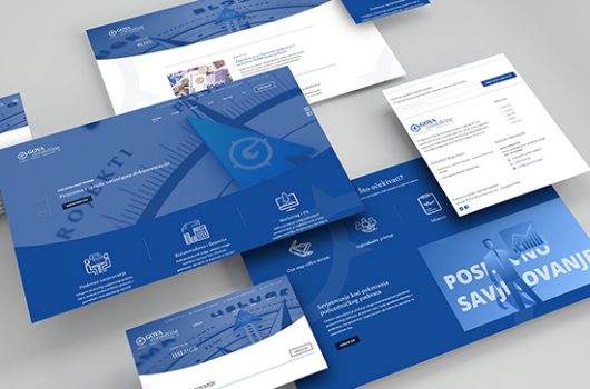 Goya Consulting - izrada web stranice i vizualnog identiteta