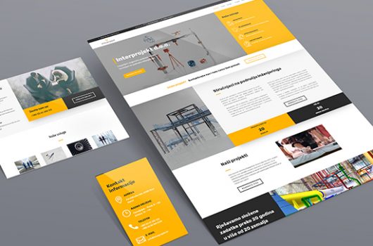 Interprojekt - izrada web stranice Burza ideja